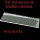 100 Feuilles de papier cristal - 1869