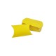 25 petites boîtes berlingot en carton jaune 8x13x3.5cm - 11527