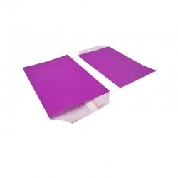 100 pochettes en papier kraft violet 10x15cm