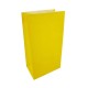 12 sacs SOS en papier kraft jaune 13x8x24cm - 11875