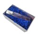 Frisure de papier décorative bleu électrique 50g