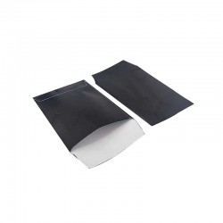100 mini pochettes cadeaux en papier glacé 6x10cm - noir - 8330