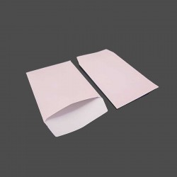 100 mini pochettes cadeaux en papier glacé 6x10cm - rose pastel - 8335