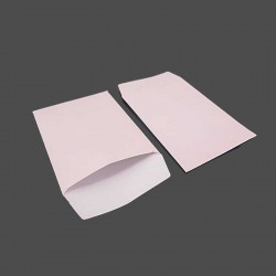 100 petites pochettes cadeaux en papier glacé 7x13cm - rose pastel - 8336