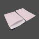 100 pochettes cadeaux en papier glacé 11x17cm - rose pastel - 8337