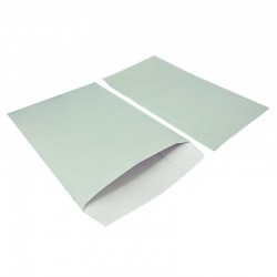 50 grandes pochettes cadeaux en papier glacé 21x29cm - vert pastel - 8364