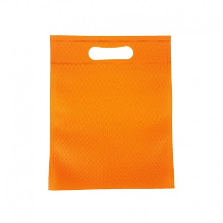 Lot de 120 petits sacs non-tissés oranges 19x24cm -15019x10