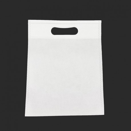 120 sacs intissés de couleur blanche 35x44cm - 15053x10