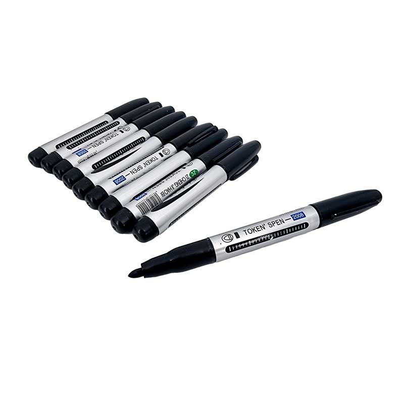 Bizline - stylo marqueur noir indélébile x1 - Niveaux à bulles