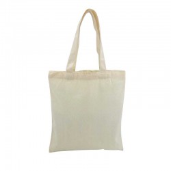 12 tote bag en coton naturel écru - 30x35cm