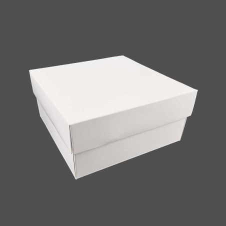 Lot De 12 Boîtes Cadeaux Extra Larges 43x28x10cm - Carton Blanc - Pour Vêtements/Couvertures
