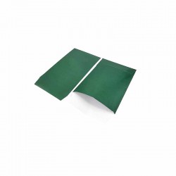 100 mini pochettes cadeaux en papier glacé 6x10cm - vert sapin