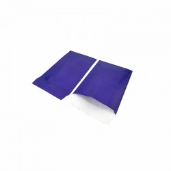 100 mini pochettes cadeaux en papier glacé 6x10cm - bleu nuit