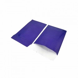 100 pochettes cadeaux en papier glacé 11x17cm - bleu nuit