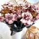 Petit bouquet artificiel de rosier sauvage - violet