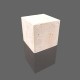Petit cube de présentation en pierre naturelle