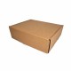 Boîte d'envoi en carton simple cannelure 25x20x7cm - par 10