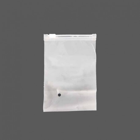 Petit sachet de rangement en plastique fermeture à glissière 10x15cm - par 50
