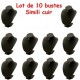 10 bustes simili cuir noir-2934x10