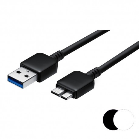Câble USB 3.0 1 mètre noir - 4826