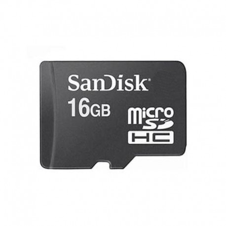 MicroSDHC 16GB Sandisk CL4 sans adaptateur - 4846