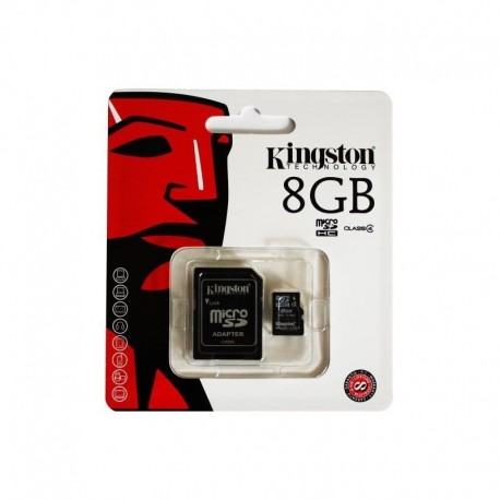 MicroSDHC 8GB Kingston - 4848