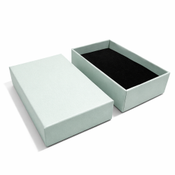 120 petits écrins à bijoux pour parures 5x8cm - vert d'eau