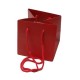 5 sacs pour plante en papier kraft rouge - 5148