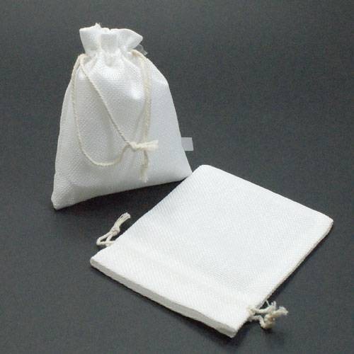 Cosswe Lot de 25 petits sacs en toile de jute avec cordon de serrage en lin pour bijoux ou cadeaux 