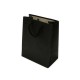 12 sacs cadeaux de couleur noir 14x8x18cm - 12060
