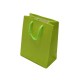 12 sacs cadeaux de couleur vert anis 14x8x18cm - 12042