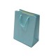 12 sacs cadeaux de couleur bleu ciel 14x8x18cm - 12048