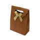12 boîtes cadeaux en papier kraft de couleur marron - 5762