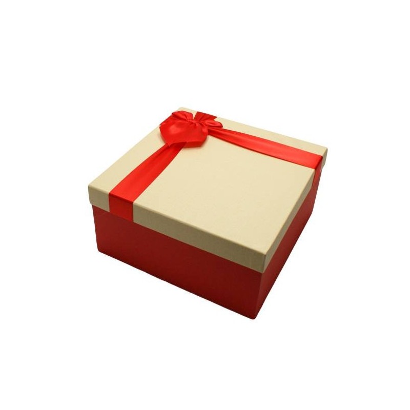 Boîte cadeaux rouge, coffret cadeaux naissance, boîte rangement déco.