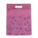 12 sacs non-tissés couleur rose clair et imprimé - 5909