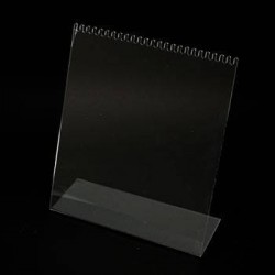 Présentoir acrylique transparent pour chaînes - 3538