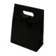12 boîtes cadeaux de couleur noir uni 16x12.5x6cm - 6067