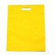 12 sacs non-tissés jaune citron uni - 15044