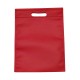 Lot de 12 sacs intissés de couleur rose foncé - 15061
