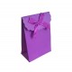 12 boîtes cadeaux pour bijoux de couleur violet 10.5x7.5x4cm - 6235