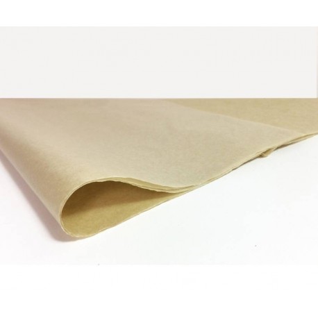 240 feuilles de papier de soie couleur kraft - 6273