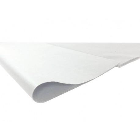 240 feuilles de papier de soie couleur blanc - 6277