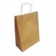 50 sacs en papier kraft brun naturel 24x11x31cm - 6288