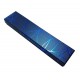 12 écrins bracelets de couleur bleu avec liseré brillant - 10021