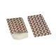 100 petits sachets cadeaux papier 10x6cm motifs scandinave rose et gris - 6364