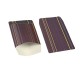 100 petits sachets cadeaux papier 10x6cm violettes à rayures - 6368