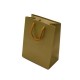 12 grands sacs cadeaux dorées mat 32x26x12cm - 12038