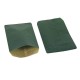 Boîte de 250 sachets cadeaux kraft vert sapin 11+5x21cm - 8028