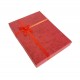 Lot de 60 écrins rouge coquelicot pour bijoux parure 15x12cm - 10054x10