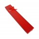 120 écrins cadeaux rouge coquelicot pour bracelets 20.5x4cm - 10053x10